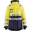 Parkacoat dame 44721987 Hi-vis gul / Marine BLÅKLÄDER PARKAS 44721987 GUL/MARIN XS – miniature 1