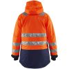 Parkacoat dame 44721987 Hi-vis orange / Marine BLÅKLÄDER PARKAS 44721987 ORANGE/MAR XS – miniature 2