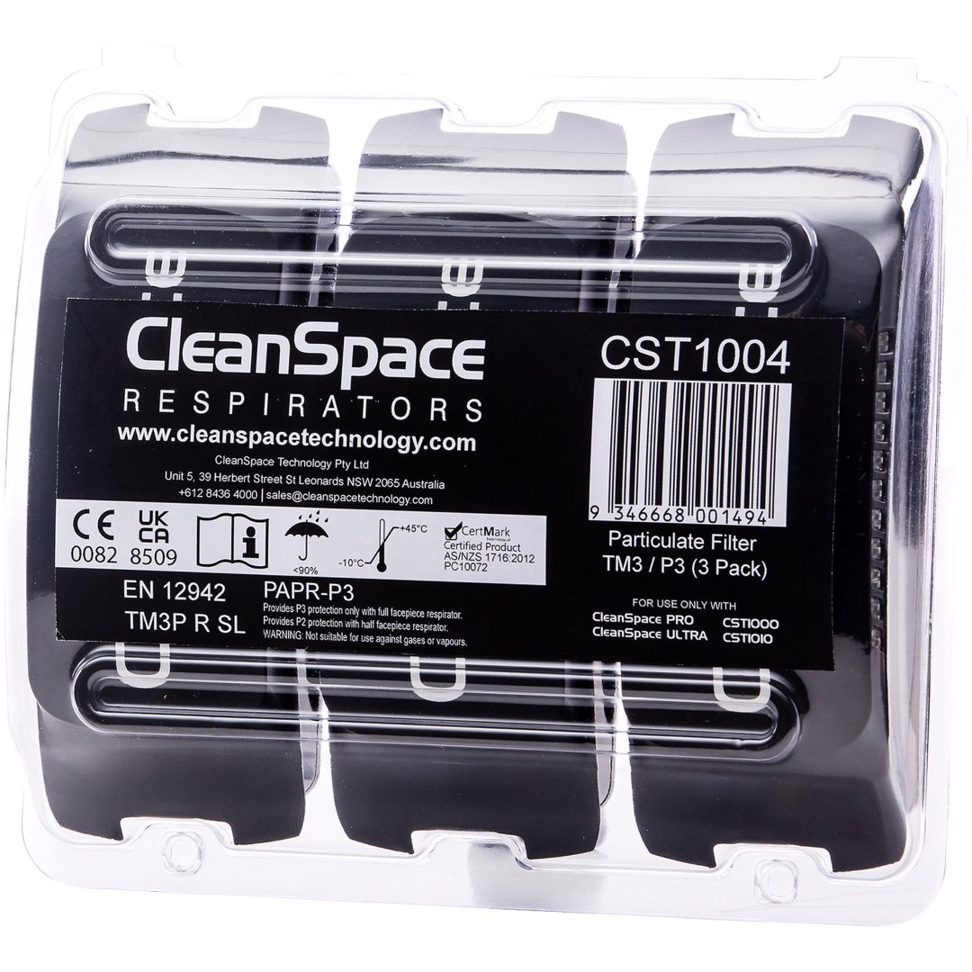 Partikelfilter Højkapacitet P3 Clean Space