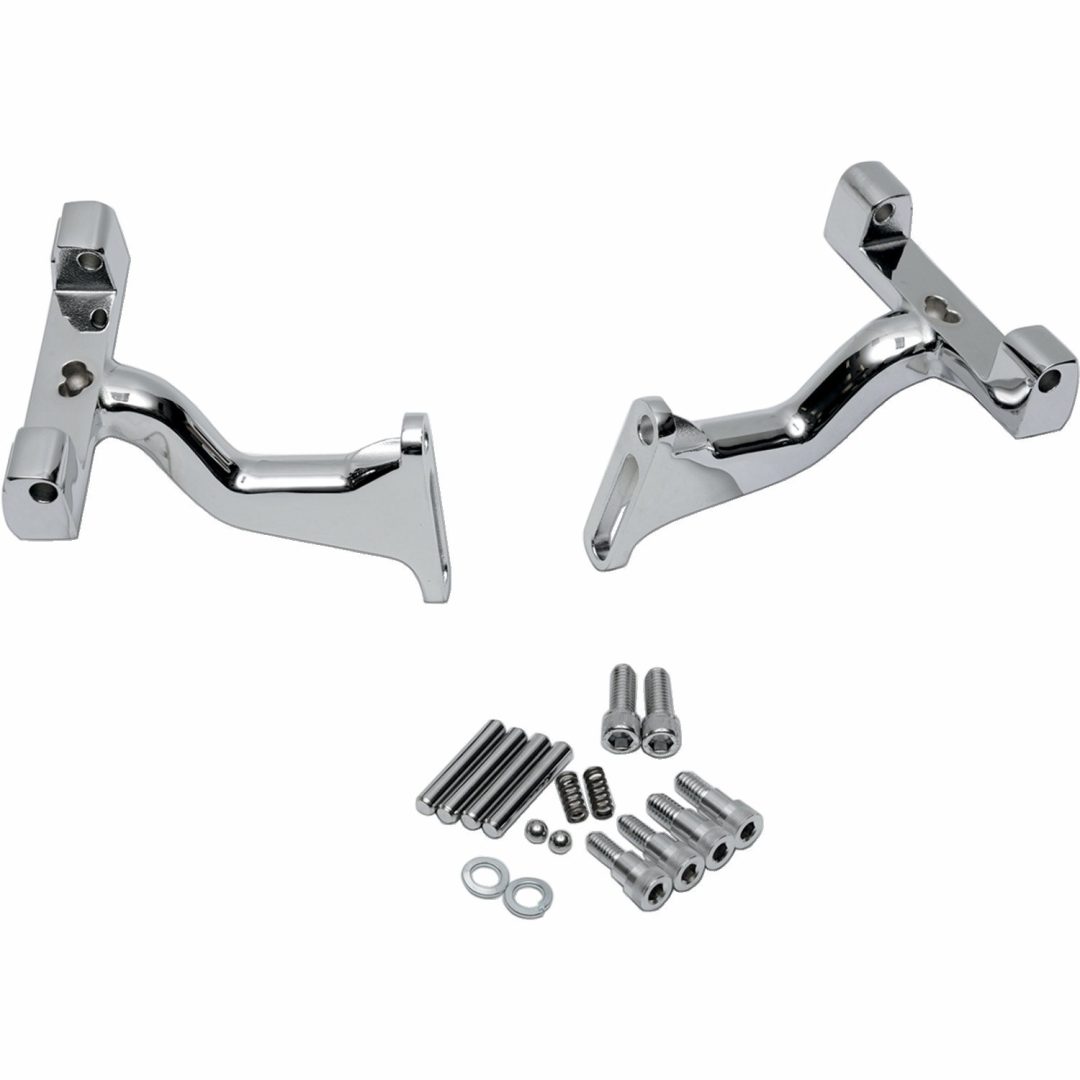 Passagererfodplader Beslag Raised Krom DRAG SPECIALTIES