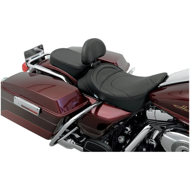 Passagersadel Sort DRAG SPECIALTIES – billede 2