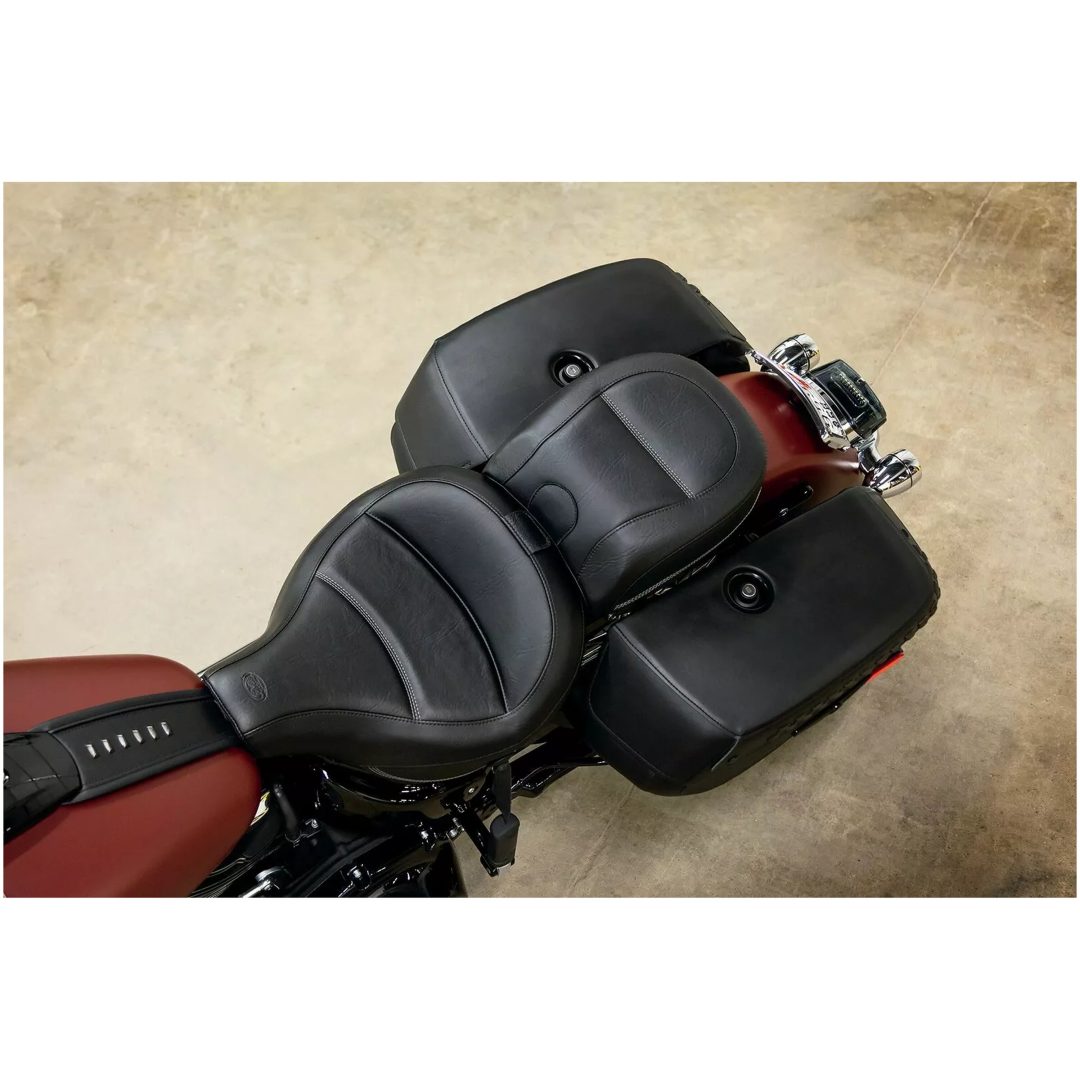 Passagersæde MX Touring MUSTANG Sort – billede 2