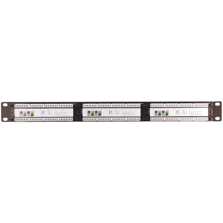 Patchpanel 19" Cat.6, Uskærmet, 24-porte MALMBERGS – billede 2