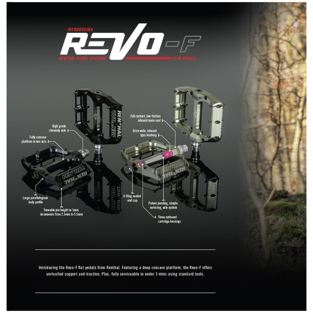 Pedaler Revo-f Flat RENTHAL – billede 4