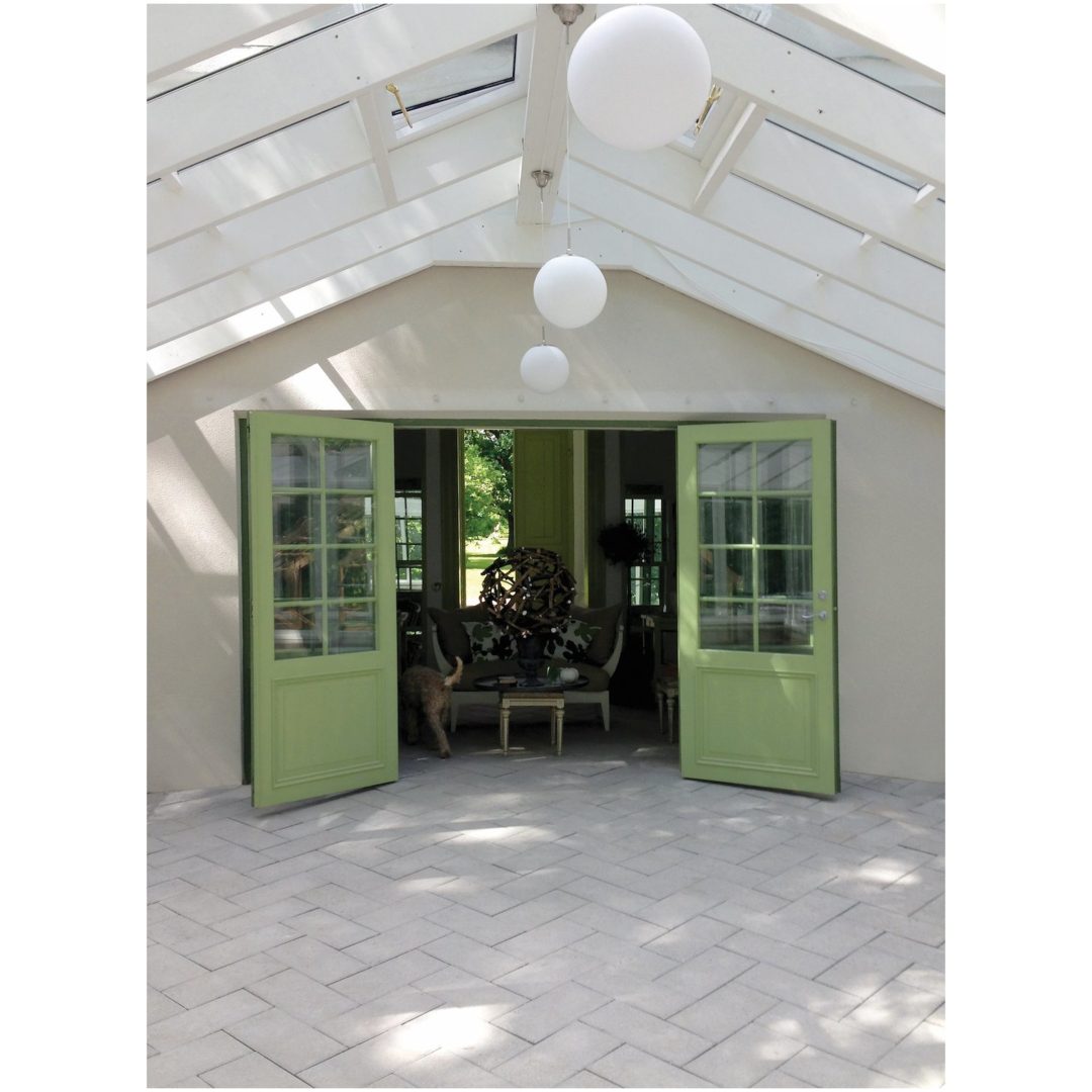Pendelarmatur Global, ⌀200 mm, Satin, E27 MALMBERGS – billede 2