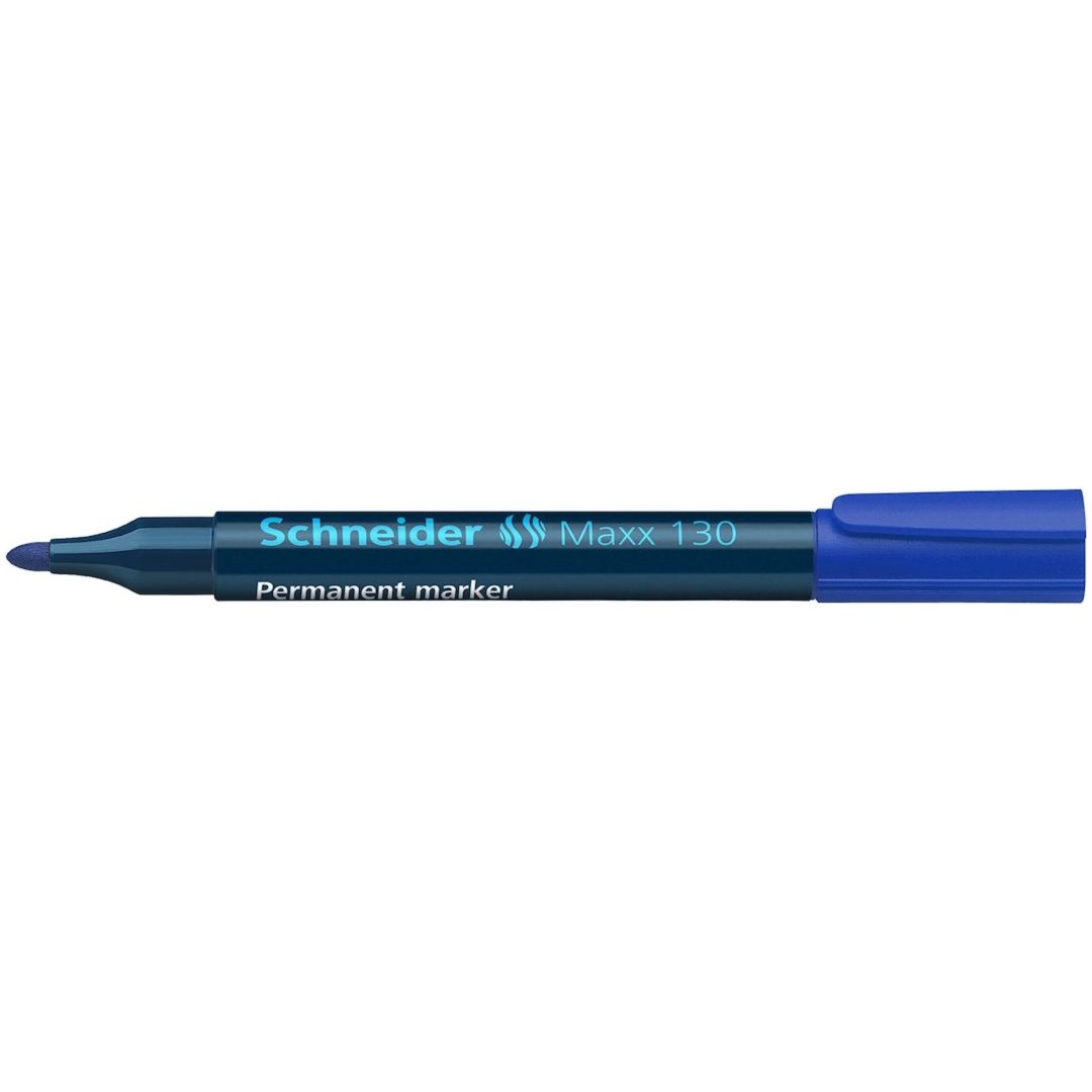 Permanent marker, Maxx 130, Blå Schneider – billede 2
