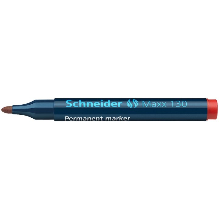 Permanent marker, Maxx 130, Rød Schneider – billede 3