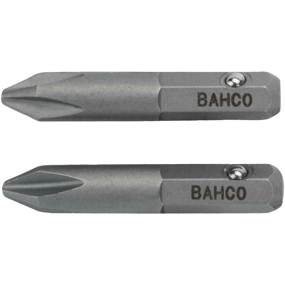 PH2 bits Slagskruvmejsel 5/16" BAHCO PH2 bits / 25 mm / 5 st – billede 2