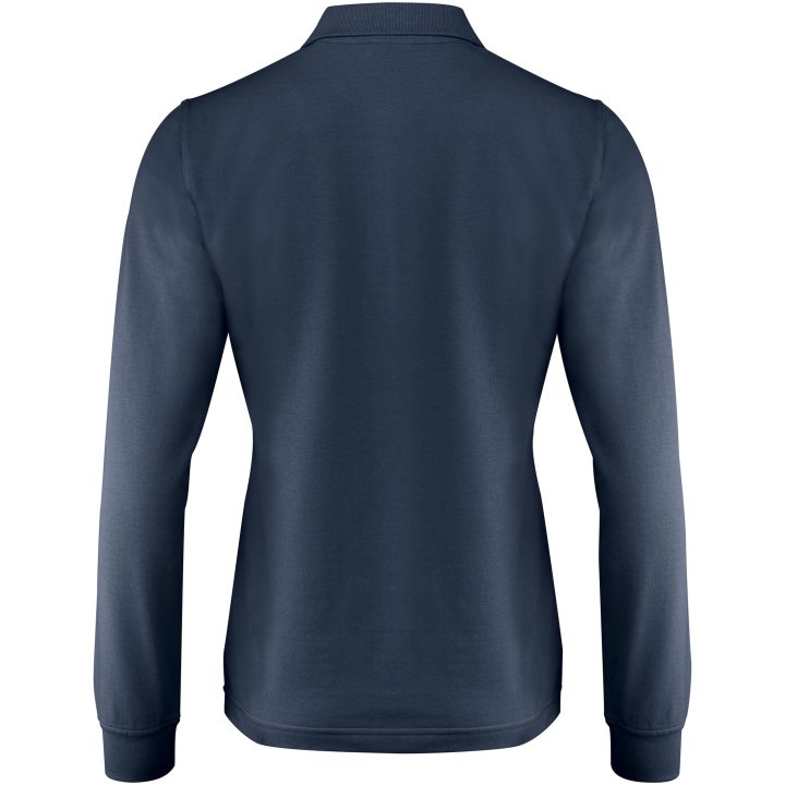 Piké Dam Surf Pro L S Marinblå Printer Essentials 3XL – billede 2