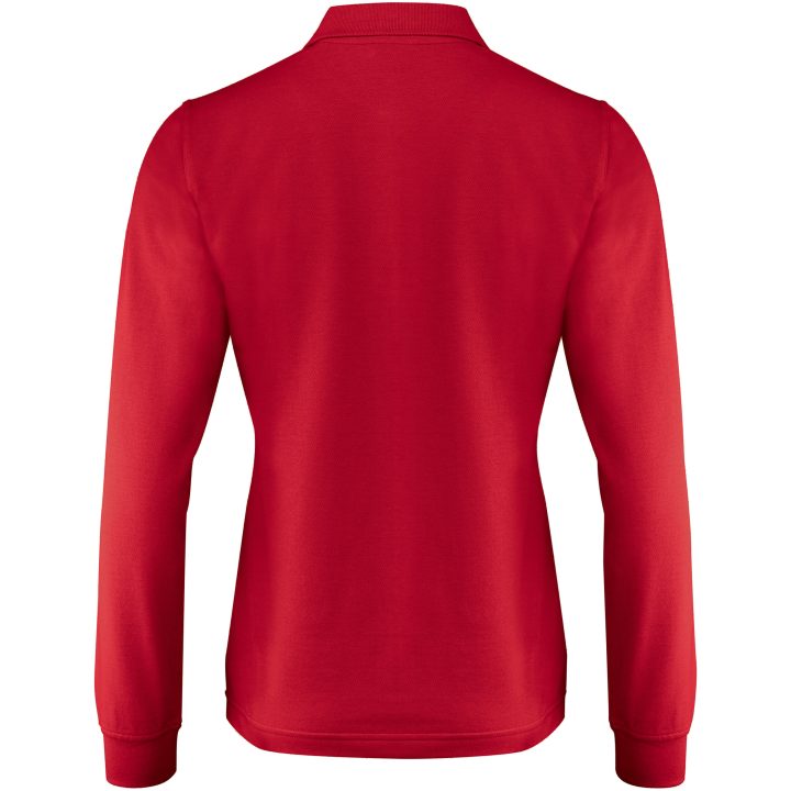 Piké Dam Surf Pro L S Röd Printer Essentials 3XL – billede 2