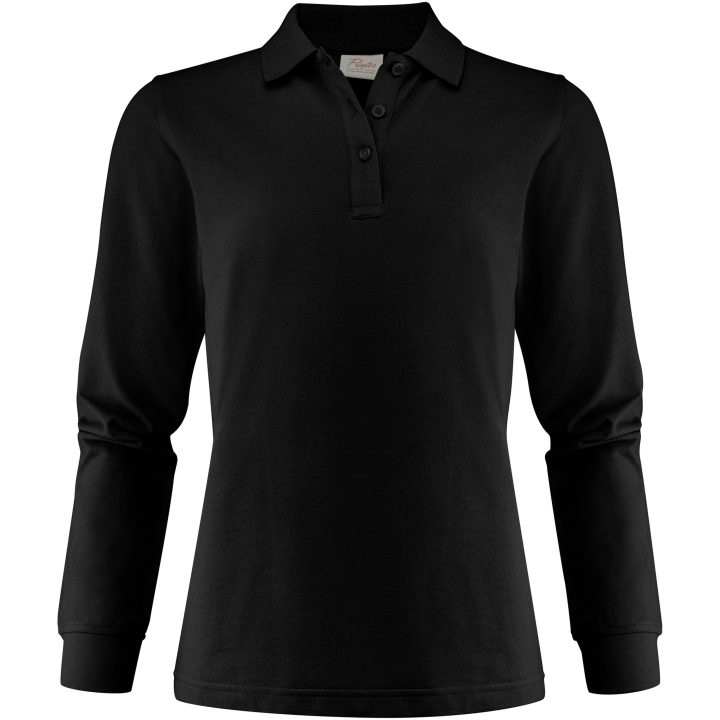 Piké Dam Surf Pro L S Svart Printer Essentials XS – billede 5