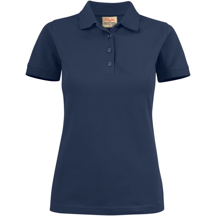 Piké Dam Surf Stretch Marinblå Printer Essentials 3XL – billede 5