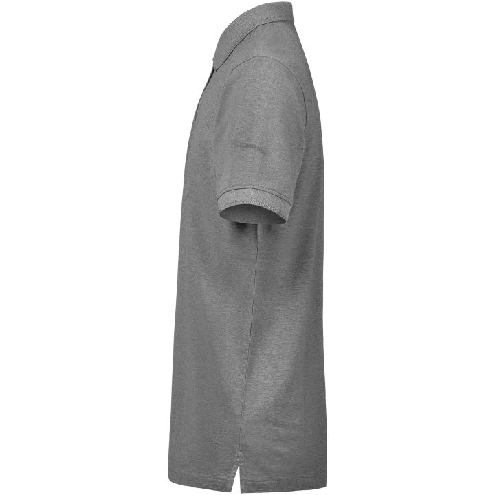 Piké Supreme Stretch Gråmelerad James Harvest – billede 5