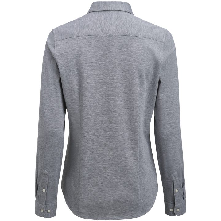 Pikéskjorta Dam Contemporary IB135 Gråmelerad J.Harvest & Frost XS/34 – billede 5