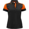 Pikétröja Dam Prime Svart/orange Printer PRIME XS – miniature 1