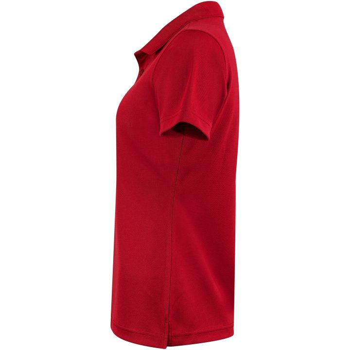 Pikétröja Dam Smash Röd Printer RED XS – billede 4