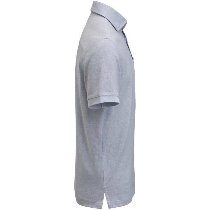 Pikétröja IB133 S S Knitted Tailored Fit LBlue J.Harvest & Frost XS 35/36 – billede 3