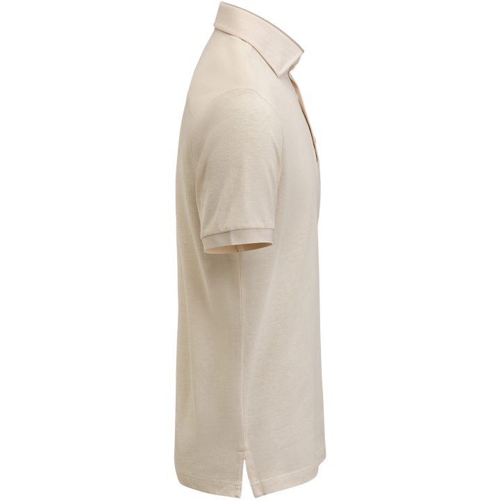 Pikétröja IB133 S S Knitted Tailored Fit Sand J.Harvest & Frost XS 35/36 – billede 3