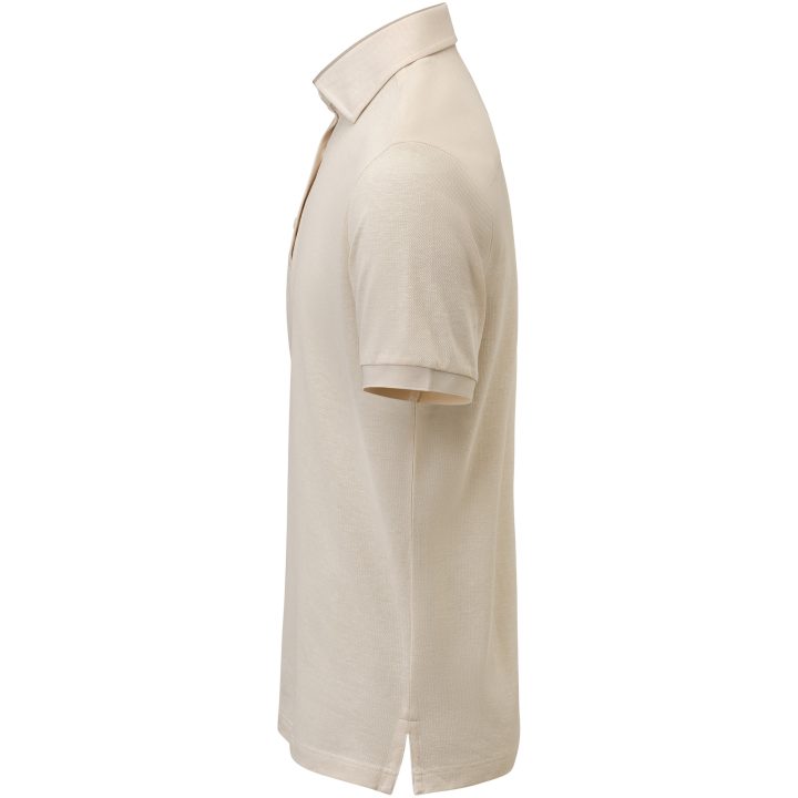 Pikétröja IB133 S S Knitted Tailored Fit Sand J.Harvest & Frost XS 35/36 – billede 4