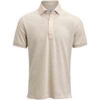Pikétröja IB133 S S Knitted Tailored Fit Sand J.Harvest & Frost