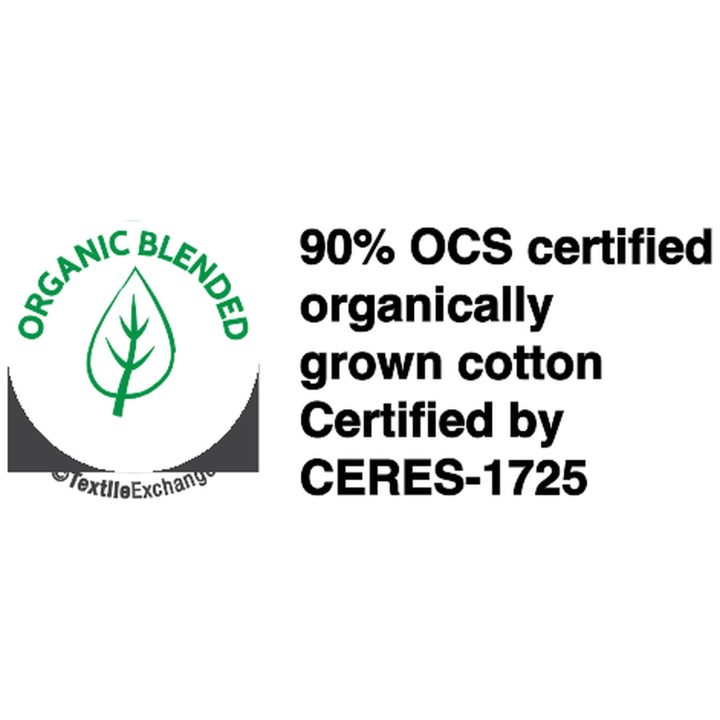 Pikétröja OCS Regular Fit Gråmelerad Untagged Movement – billede 5