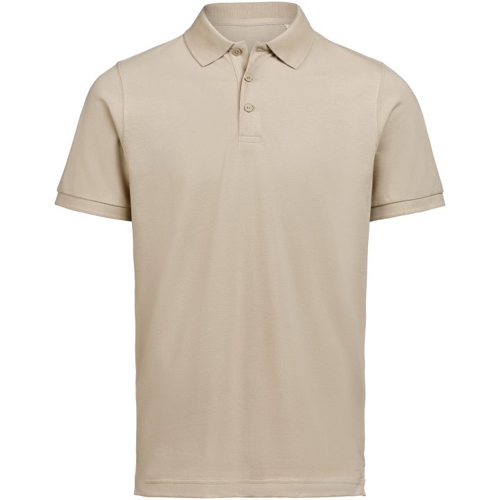 Pikétröja OCS Regular Fit Latte Untagged Movement – billede 2