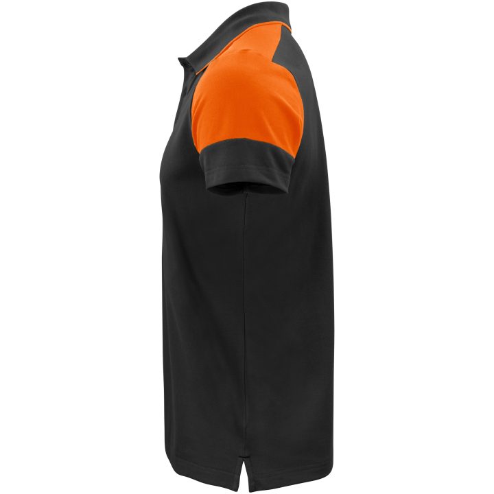 Pikétröja Prime Svart/orange Printer PRIME s – billede 3