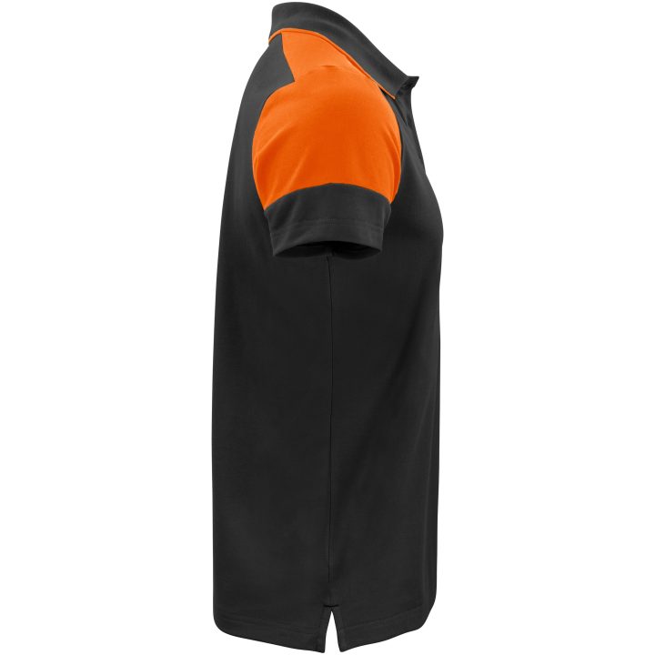 Pikétröja Prime Svart/orange Printer PRIME s – billede 4