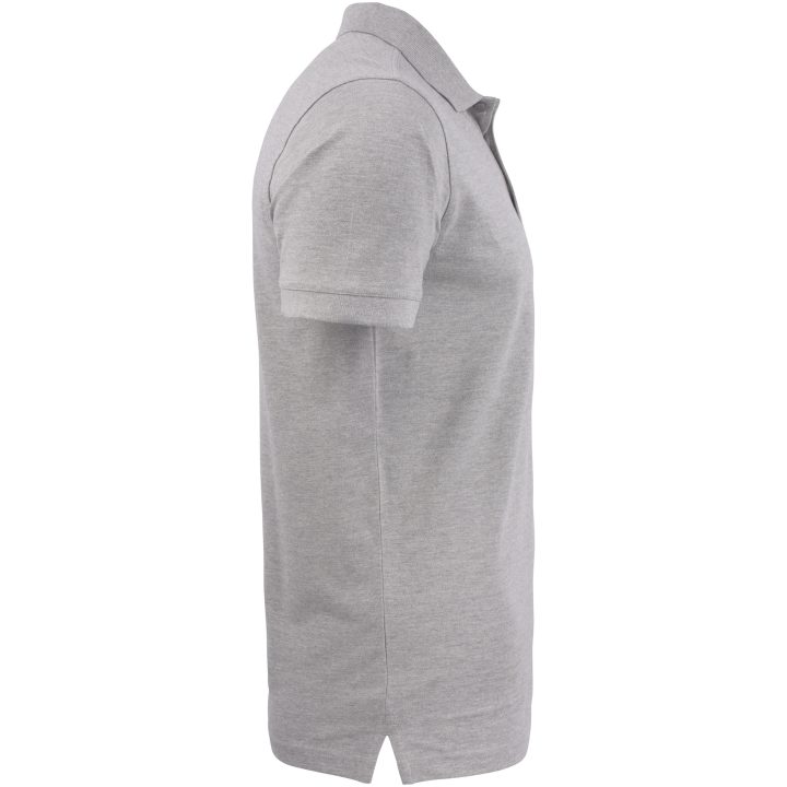 Pikétröja Surf Stretch Gråmelerad Printer Essentials s – billede 3