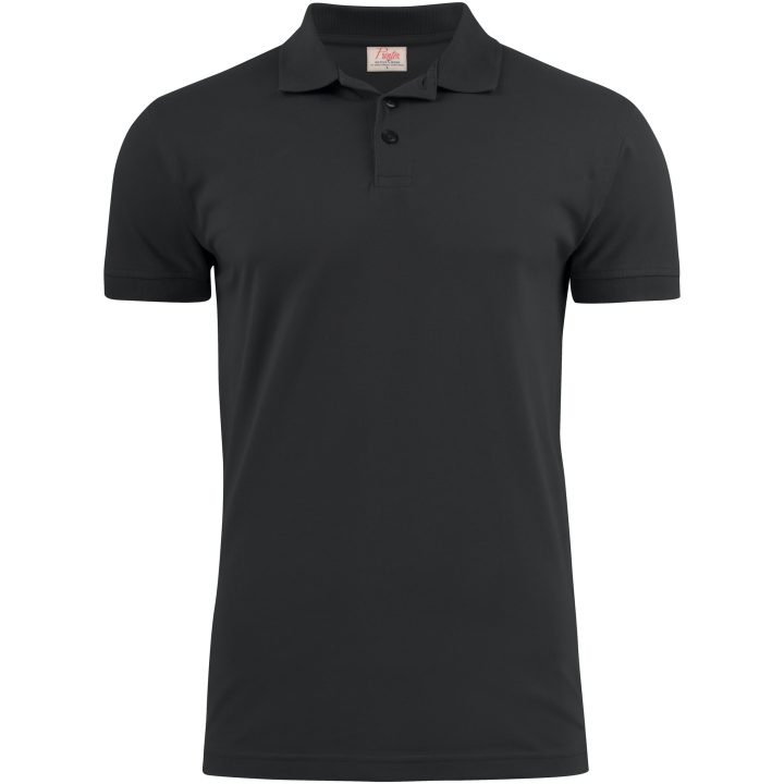 Pikétröja Surf Stretch Svart Printer Essentials s – billede 5
