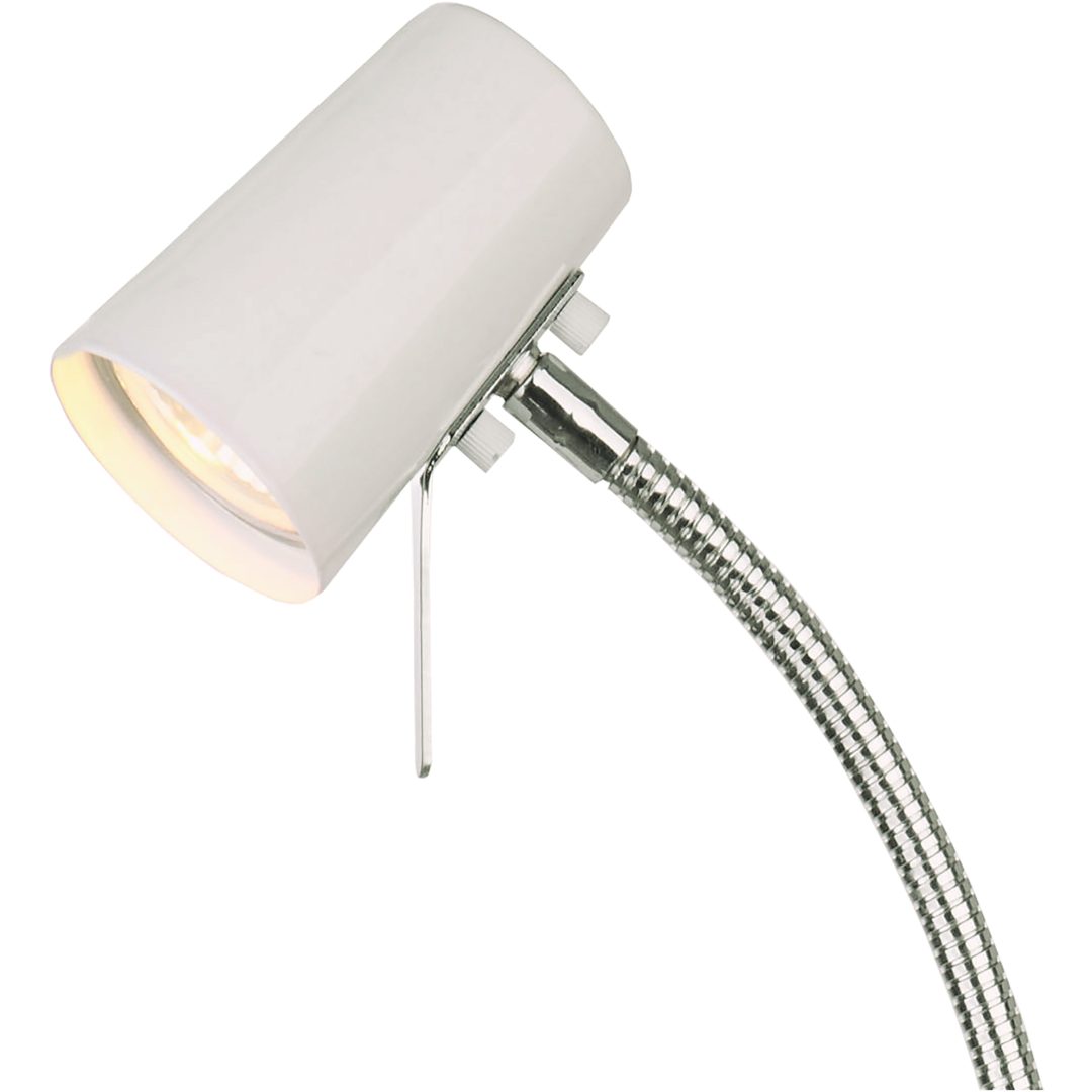 Pilot Gulvlampe, ANETA HOME Sokkel GU10 Hvid /Krom – billede 4
