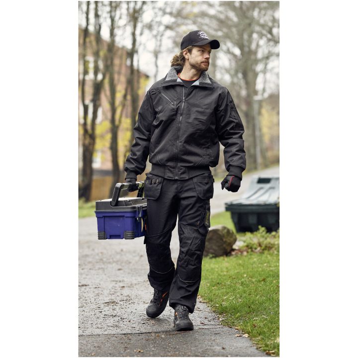Pilotjakke 1357 Functional Mørkegrå Jobman XXXL – billede 7