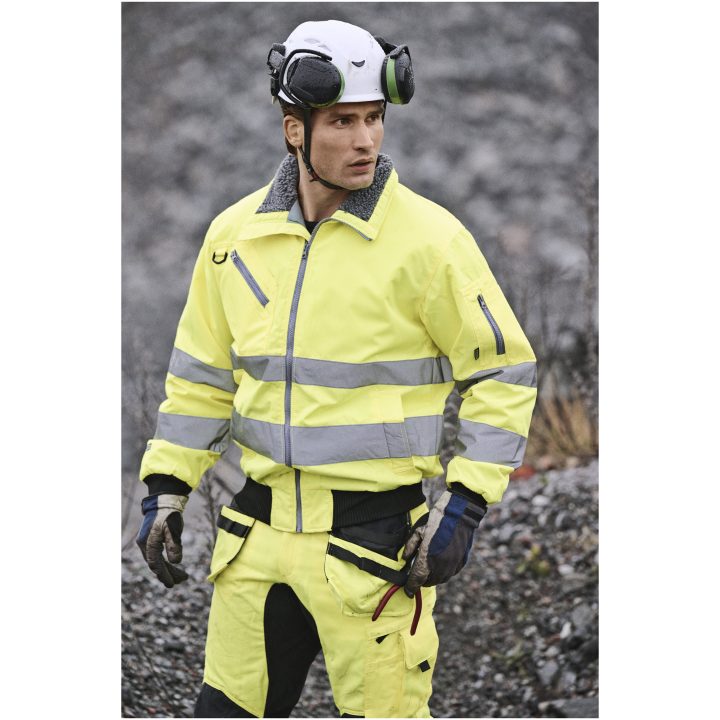 Pilotjakke Varsel 1359 Functional Gul Jobman XXXL – billede 7