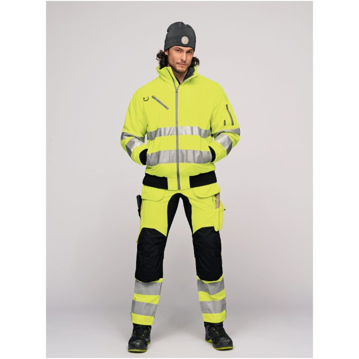 Pilotjakke Varsel 1359 Functional Gul Jobman XXXL – billede 8