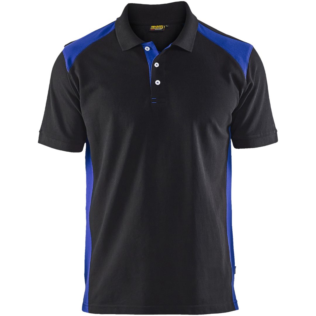 Piquétrøje 33241050 Sort / Blå BLÅKLÄDER PIKÉTRØJE 33241050 SVA/BLÅ XS