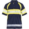 Piquétrøje 33381051 Marine / Hivisgul BLÅKLÄDER PIKÉTRØJE 33381051 MARIN/G XS – miniature 1
