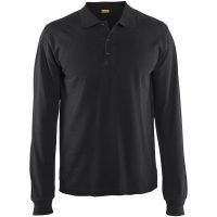 Piquétrøje 33881050 Sort BLÅKLÄDER