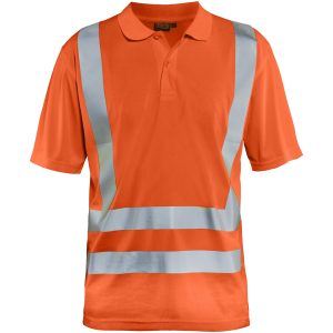 Piquétrøje 33911011 Hivisorange BLÅKLÄDER