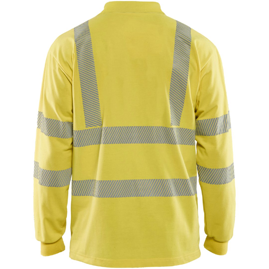 Piquétrøje 34391726 Hivisgul BLÅKLÄDER Pikétrøje 34391726 GUL S – billede 2