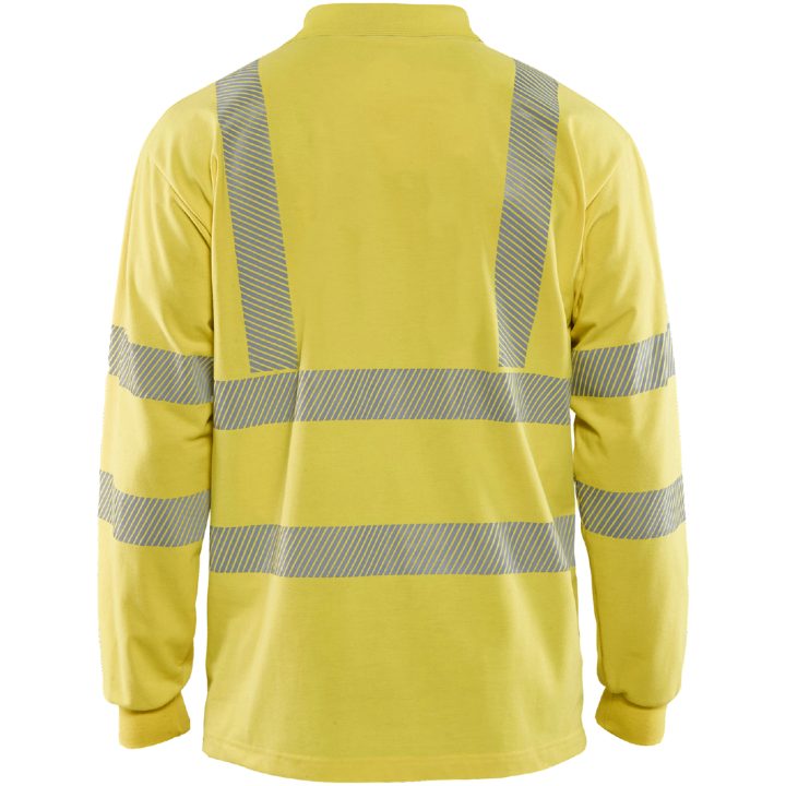 Piquétrøje 34391726 Hivisgul BLÅKLÄDER Pikétrøje 34391726 GUL S – billede 2