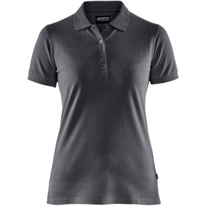 Piquétrøje dame 33071035 Grå BLÅKLÄDER