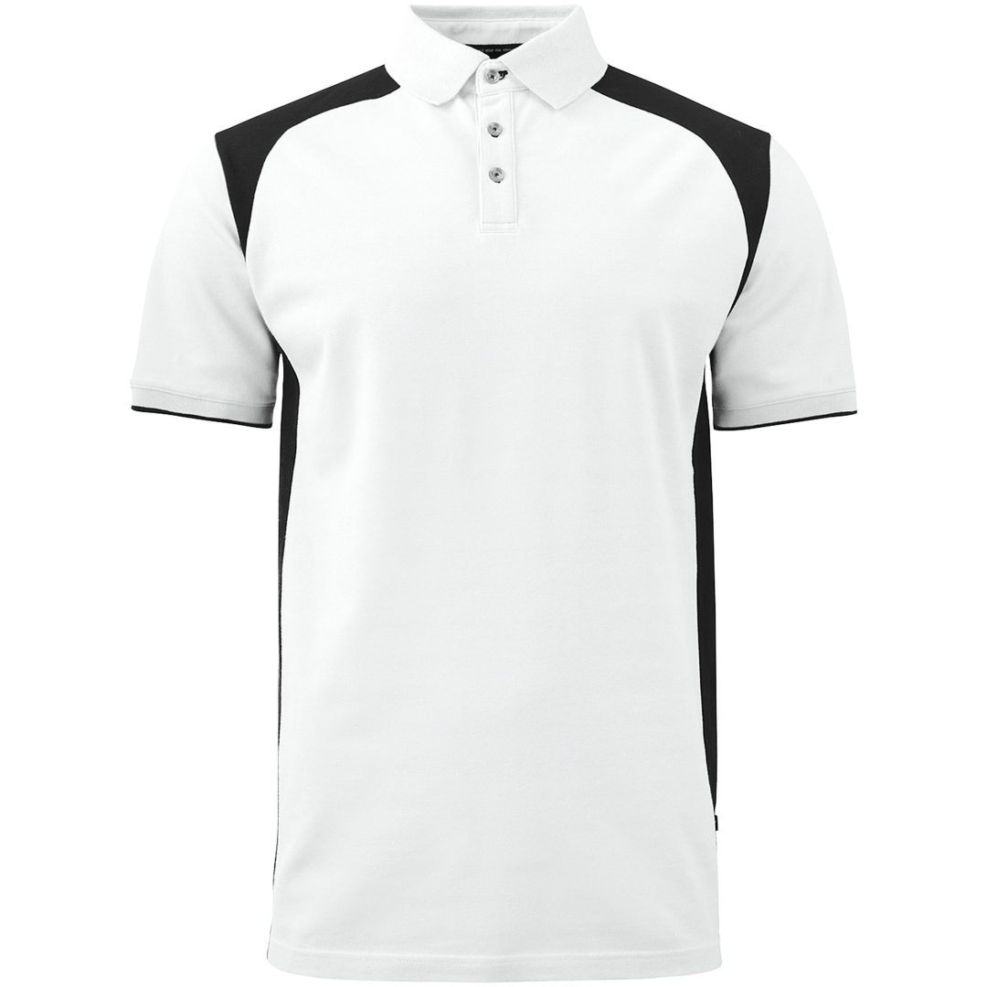 Piquétrøje Hvid Ps07 Texstar Small