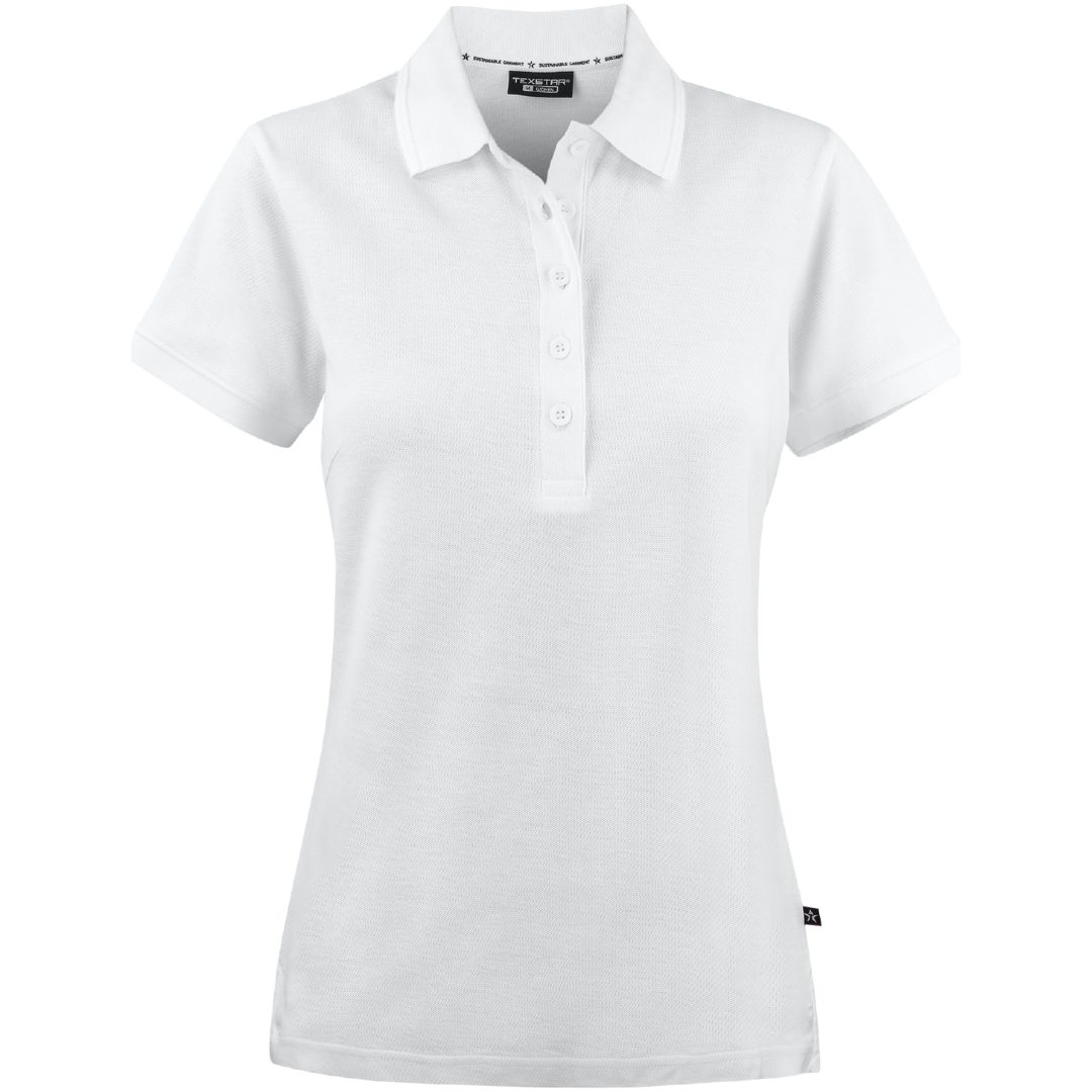 Piquétrøje Hvid Pw21 Texstar XS