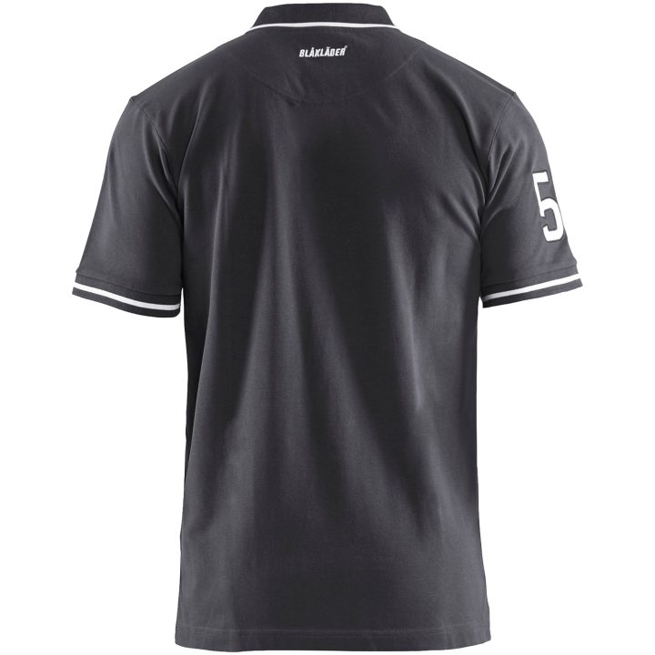 Piquétrøje Hvid/grå 91751050 Blåkläder Medium – billede 2