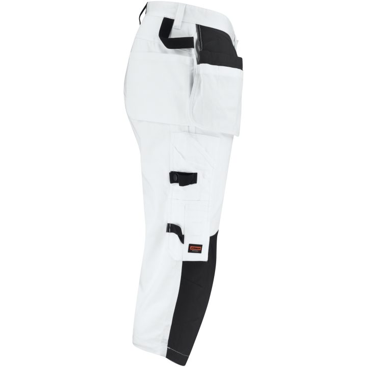 Piratbukser maler 2133 Technical Hvid/Sort Jobman C44 – billede 4
