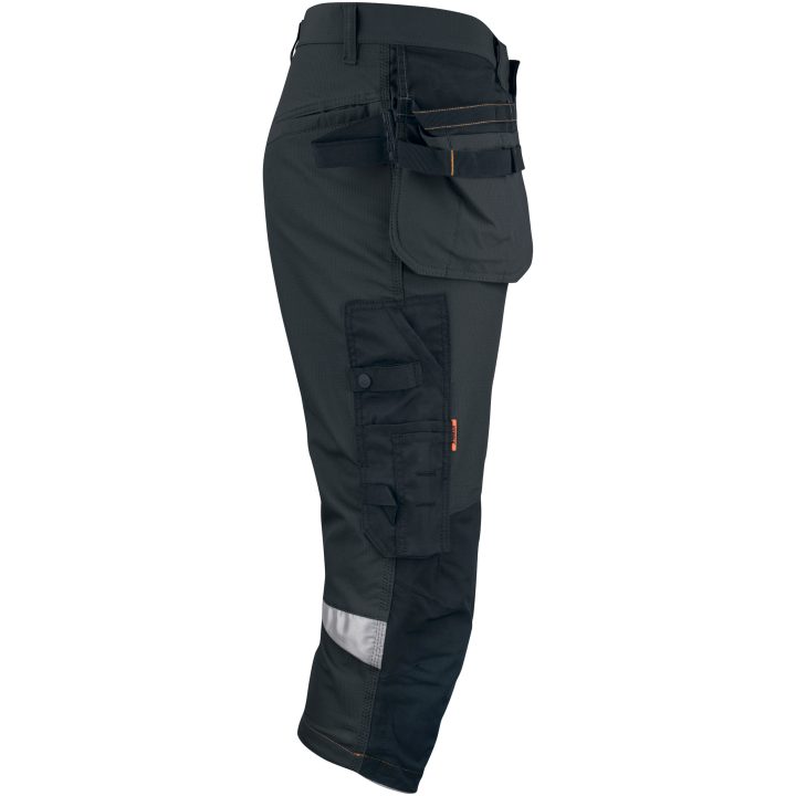 Piratbukser Stretch 2195 Advanced Sort Jobman C44 – billede 4