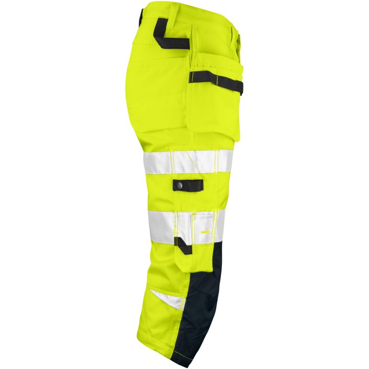 Piratbukser Varsel 2217 Technical Gul/sort Jobman C44 – billede 4