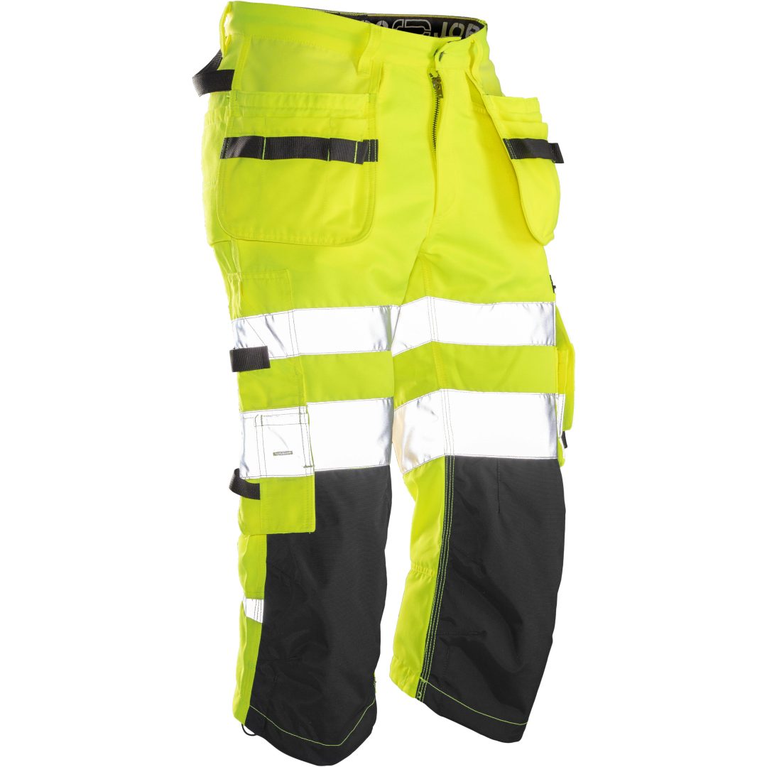 Piratbukser Varsel 2217 Technical Gul/sort Jobman C44