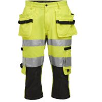 Piratbukser Varsel 2217 Technical Gul/sort Jobman
