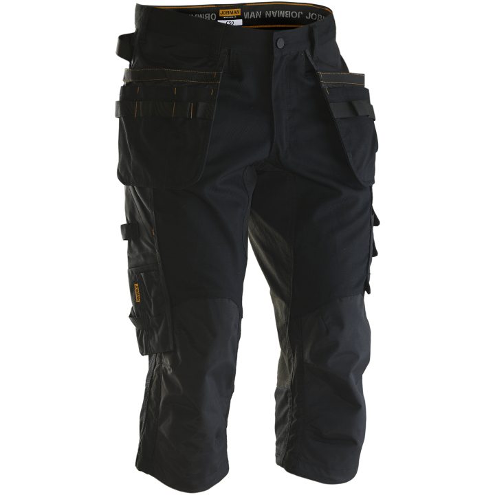 Piratbyxa 2167 Stretch Svart Jobman – billede 2